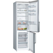 Réfrigérateur combiné pose-libre BOSCH - SER4 - Inox look - Vol.tot