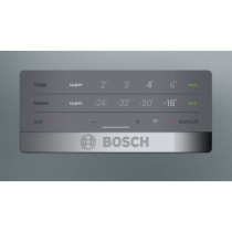 Réfrigérateur combiné pose-libre BOSCH - SER4 - Inox look - Vol.tot