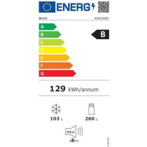 Réfrigérateur combiné pose-libre BOSCH KGN39AIBT SER6 - No Frost -