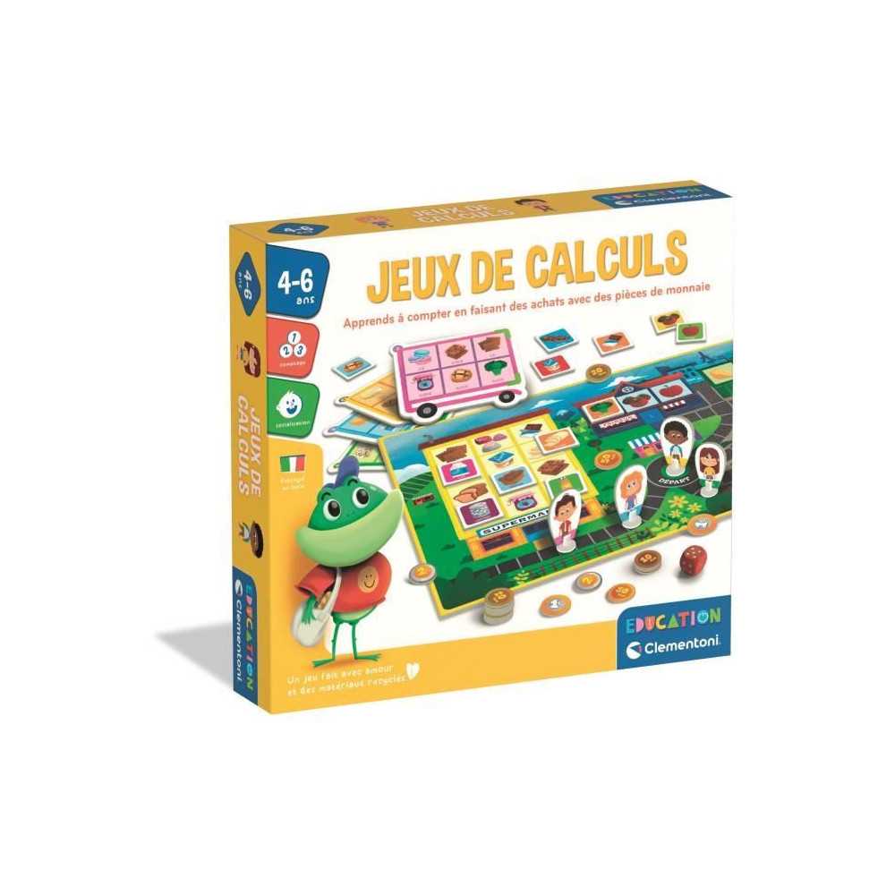 Jeux de calculs CLEMENTONI