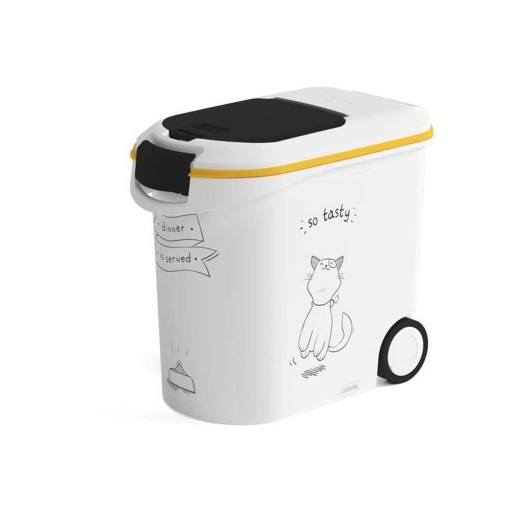 CURVER Food container Diner is served - 12 kg - 35 L - White and black