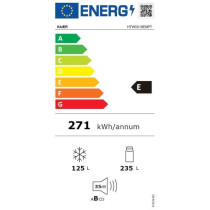 Réfrigérateur Combiné - HAIER - 3D 60 Series 5 HTW5618ENPT - Classe