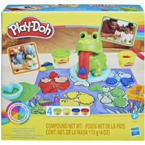 Classic play -do color The frog color - 4 pots of modeling dough, pres