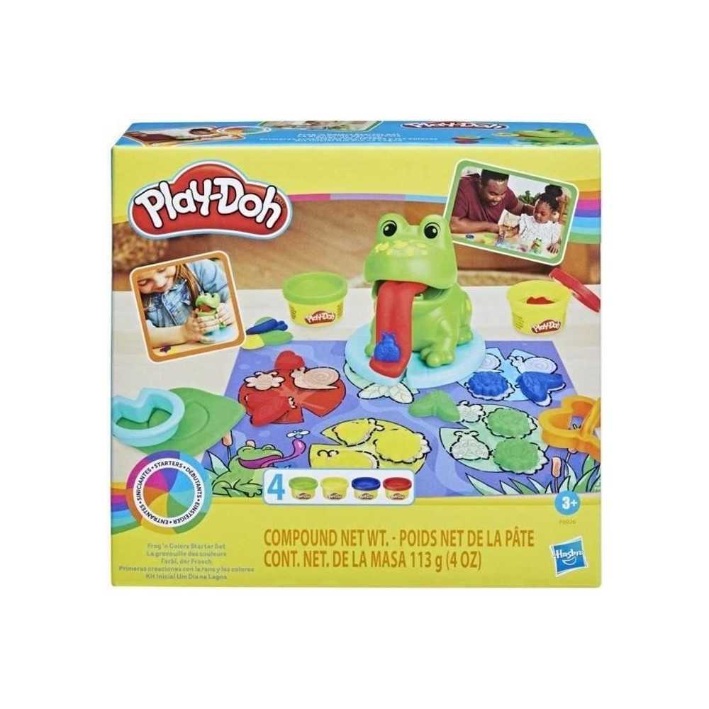 Classic play -do color The frog color - 4 pots of modeling dough, pres