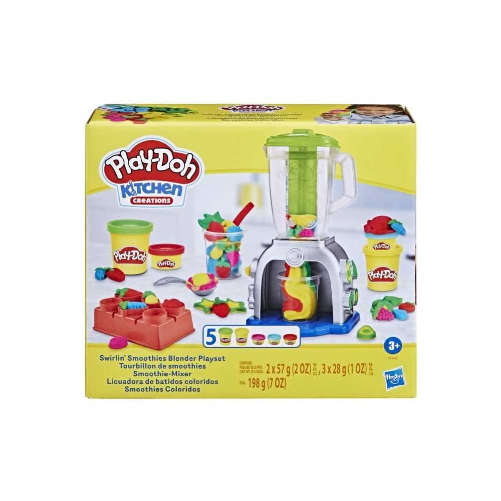 Play-Doh Smoothie Whirl, Pretend Play Kitchen Toy with Modeling Clay,