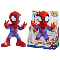 Spidey dances and crawls, interactive plush with music and sounds, sup