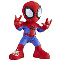 Spidey dances and crawls, interactive plush with music and sounds, sup