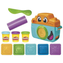 Play-Doh Mes petites photos Starters, pâte a modeler, caméra factice