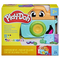 Play-Doh Mes petites photos Starters, pâte a modeler, caméra factice