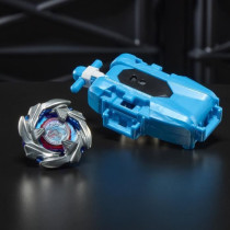 Beyblade X pack Cobalt Dragoon 2-60C avec lanceur a corde deluxe, toup