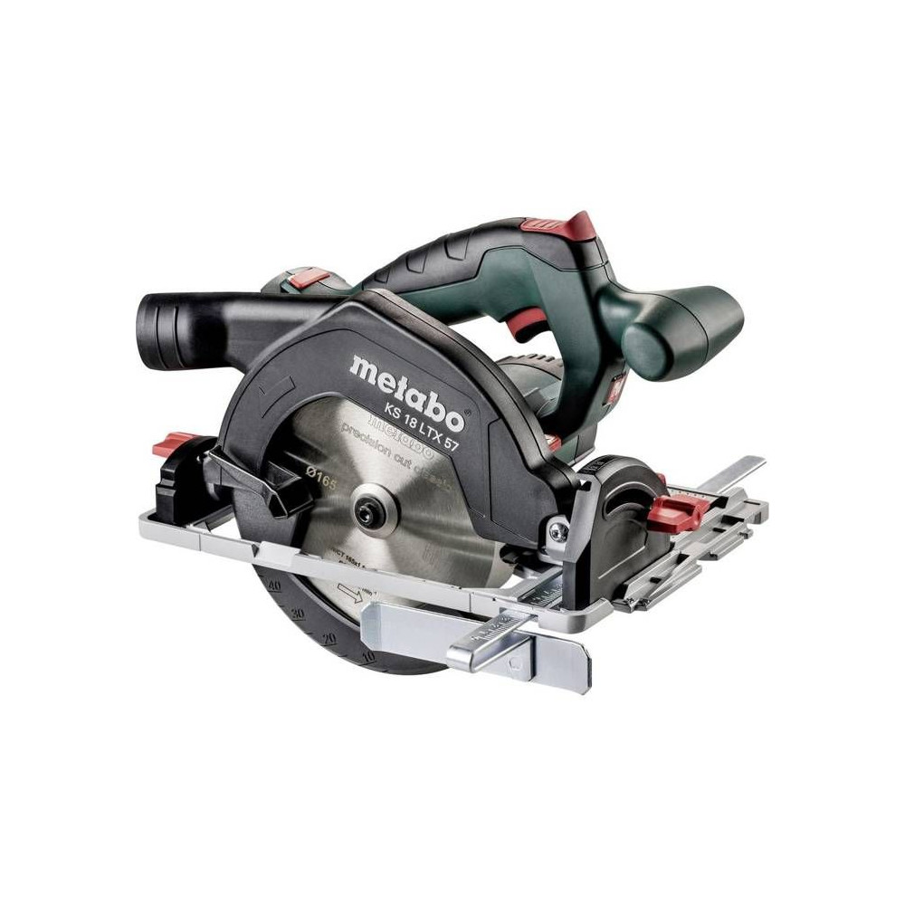 Cordless portable circular saw - METABO - KS 18 LTX 57 - 18 V - MetaBO