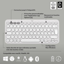 LOGITECH - Wireless keyboard - Pebble Keys 2 K380s - Bluetooth - Easy-