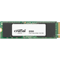 SSD interne - CRUCIAL - E100 - 1 To - PCIe Gen4 NVMe M.2 - Jusqu'a 500