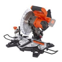 Cordless miter saw 20V Ø210mm - DUAL POWER POWDP2550 - Delivered with