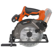 Wireless circular saw 20V 165mm + 1x 24D blade - Dual Power Powdp25200