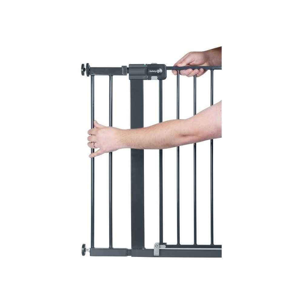 Extension for barriers U-PRESSURE metal 14 CM metal Black