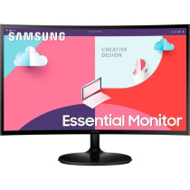 PC screen - SAMSUNG - LS24C360EAUXEN - 24 FHD 1920x1080 - Curved 1800R