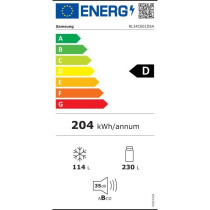 Réfrigérateur combiné - SAMSUNG - RL34C601DSA - Classe D - 344 L (2