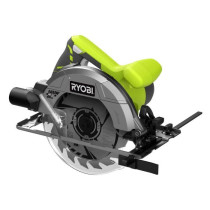 RYOBI - Scie circulaire 1 400 W - 1 lame diam. 190 mm 20 dents, 1 guid