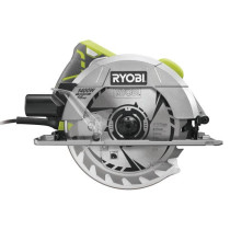 RYOBI - Scie circulaire 1 400 W - 1 lame diam. 190 mm 20 dents, 1 guid