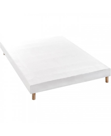 Ensemble matelas + sommier 160 x 200 cm - Ressorts - 7 zones - 27 cm - Équilibré - DEKO DREAM Détente