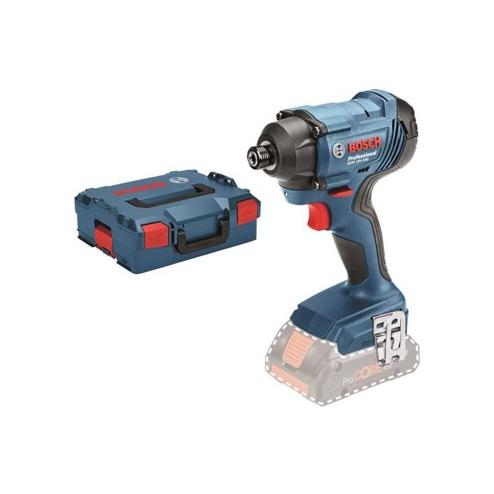 BOSCH PROFESSIONAL Cordless Impact Driver 18V GDR 18V-160 Solo Click &