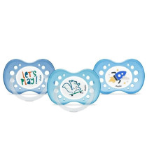 DODIE MAM ES10 - Set of 3 anatomical pacifiers - For babies +18 months