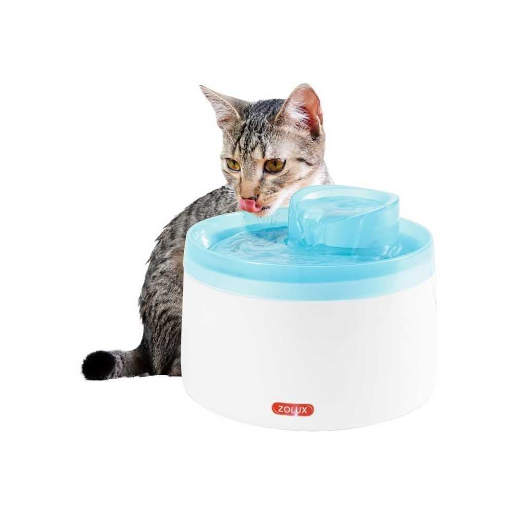 Fontaine a eau - Zolux - Pour chats et chiens - Avec cartouche filtran