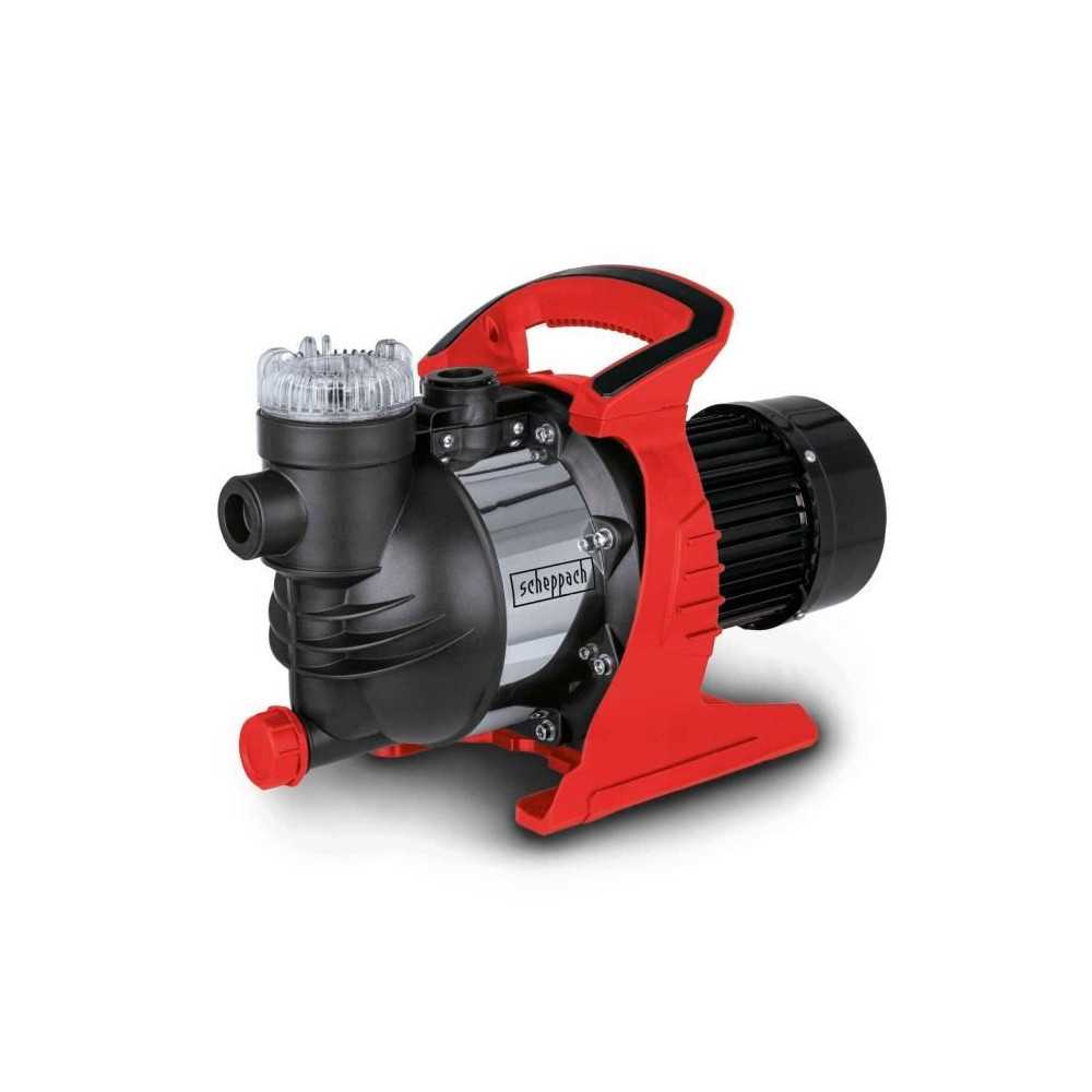 Garden pump - Scheppach - GP1400JET - 6000 L/h - Max depth 8m - 4.8 ba