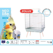 Cage surélevée pour oiseau - Zolux - Néolife - Pour perruche, calop