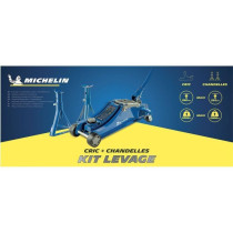 Hydraulic rolling jack - MICHELIN - 9558 - Lifting capacity: 1800 kg -