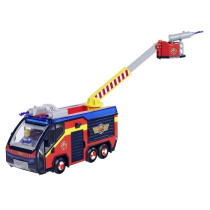 Fireman Sam - Fire Truck - Jupiter - 2 figurines - Sounds and lights -