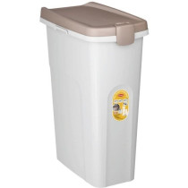 Conteneur Petfood - KERBL - 40 L - Brun / Blanc