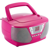 Portable CD Radio Player - BIGBEN INTERACTIVE - CD60RSSTICK - Pink + S