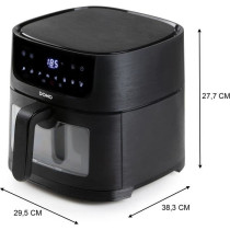 Hot air fryer - DOMO - DO540FR - 6L - Digital display - 8 programs - D