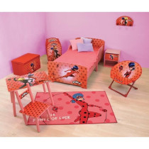 Tapis Ladibug Fun House Miraculous - 120 x 80 cm