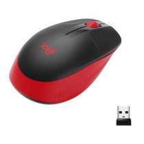 LOGITECH - M190 Red Wireless Mouse