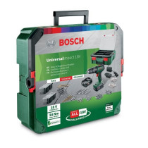 Bosch - Universaldrill 18 (delivered with 2 1.5 Ah batteries, Systemeb