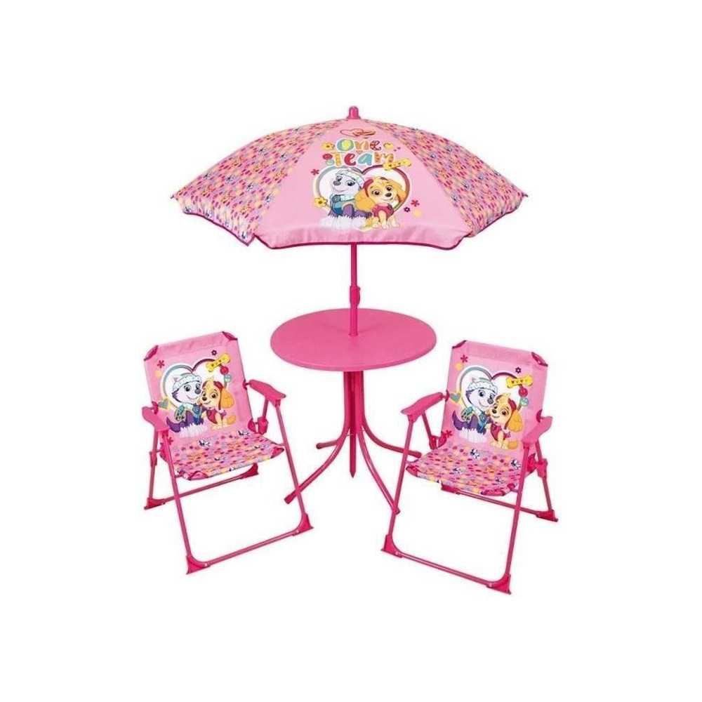 FUN HOUSE PAT'PATROUILLE Garden furniture - 1 table 46xø46 cm, 2 chai