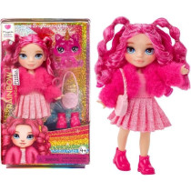 Rainbow High Littles - 15cm Doll + Pet - Pink - Ages 4 and up