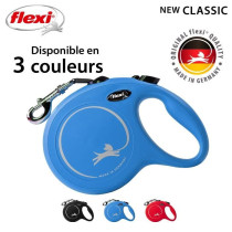 Flexi Newclassic Bleu, Size L, 8m, max. 50kg