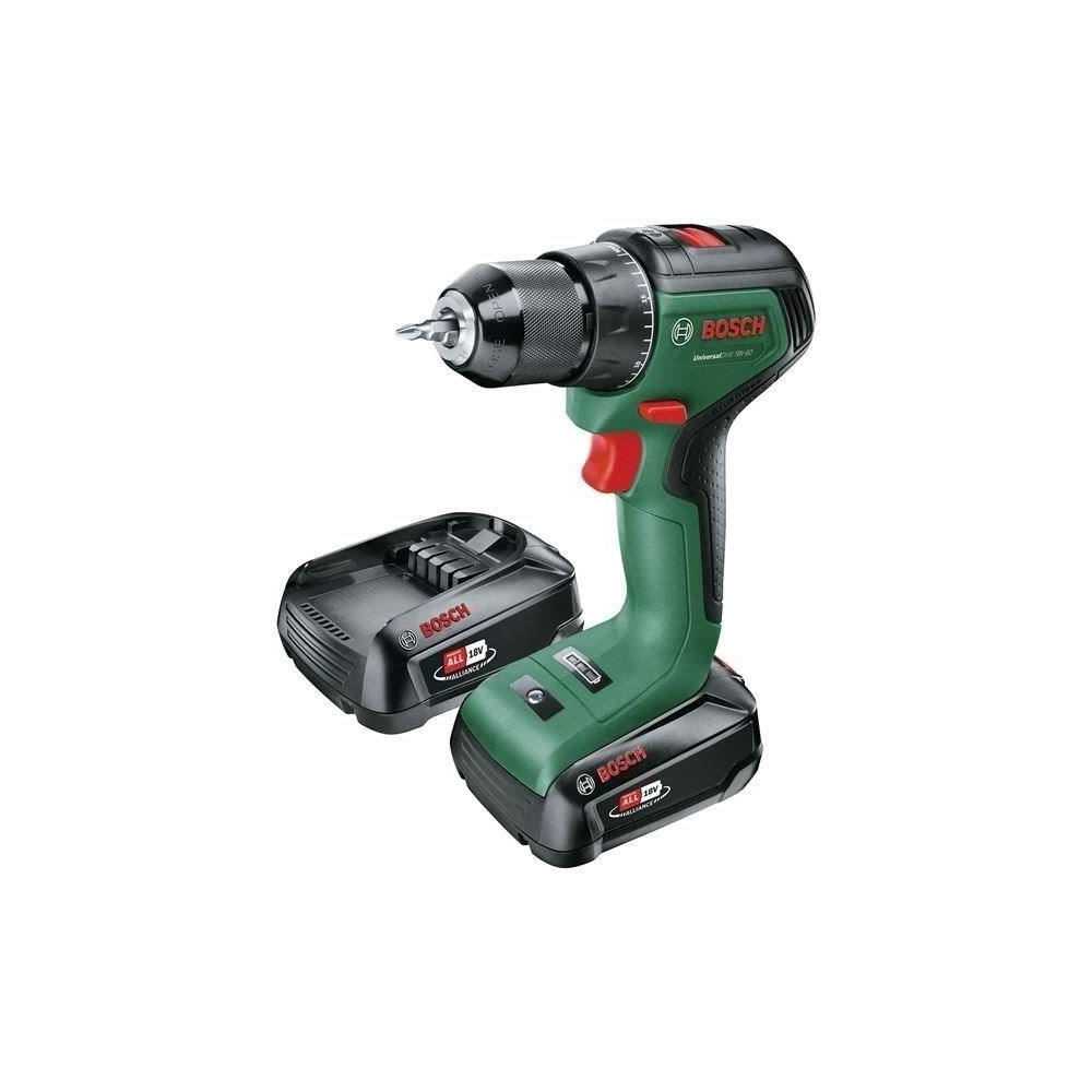 Perceuse Visseuse UniversalDrill 18V-60 (2x 2,0Ah) + AL 18V-20