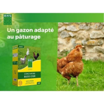 Gazon - BHS - Espace Nature 1kg | 40m² | Riche en protéines, rapide,