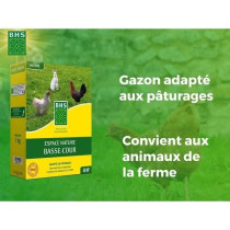 Gazon - BHS - Espace Nature 1kg | 40m² | Riche en protéines, rapide,