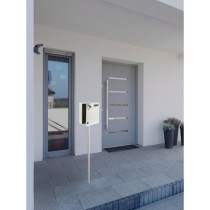 Boil Burg Wachter Baltic 2 doors - On foot - Galvanized steel - latera