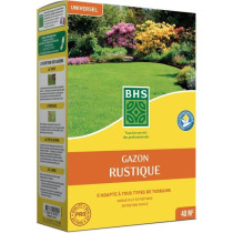 Gazon - BHS - Gazon Rustique 1 KG - Plus résistant et mieux protégé