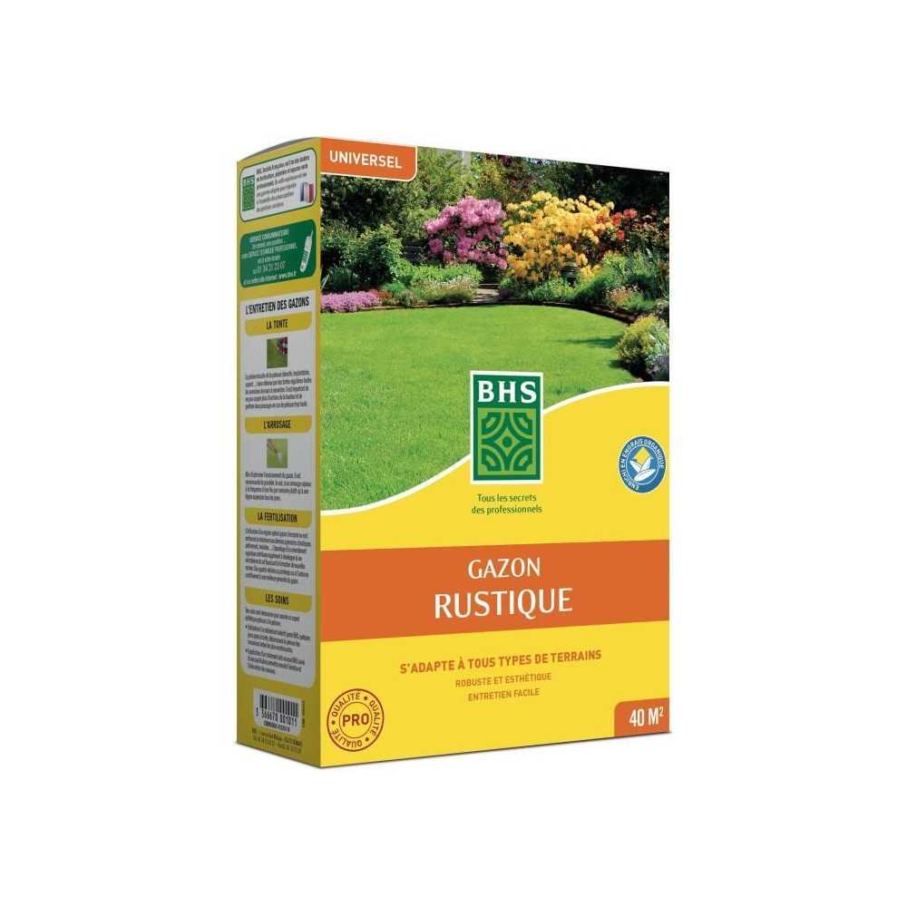 Gazon - BHS - Gazon Rustique 1 KG - Plus résistant et mieux protégé