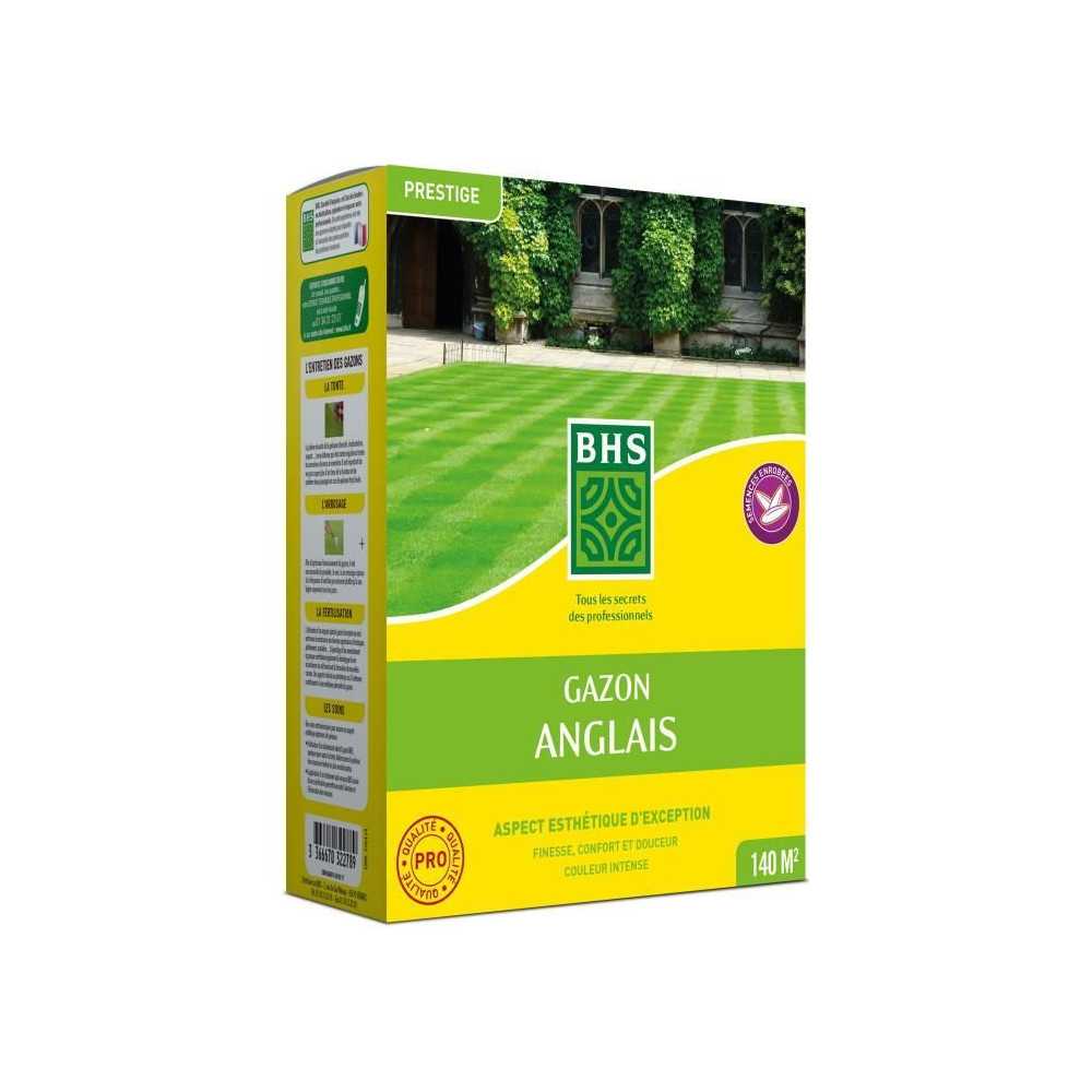 Gazon Anglais BHS - 3kg pour Jardins Haut de Gamme