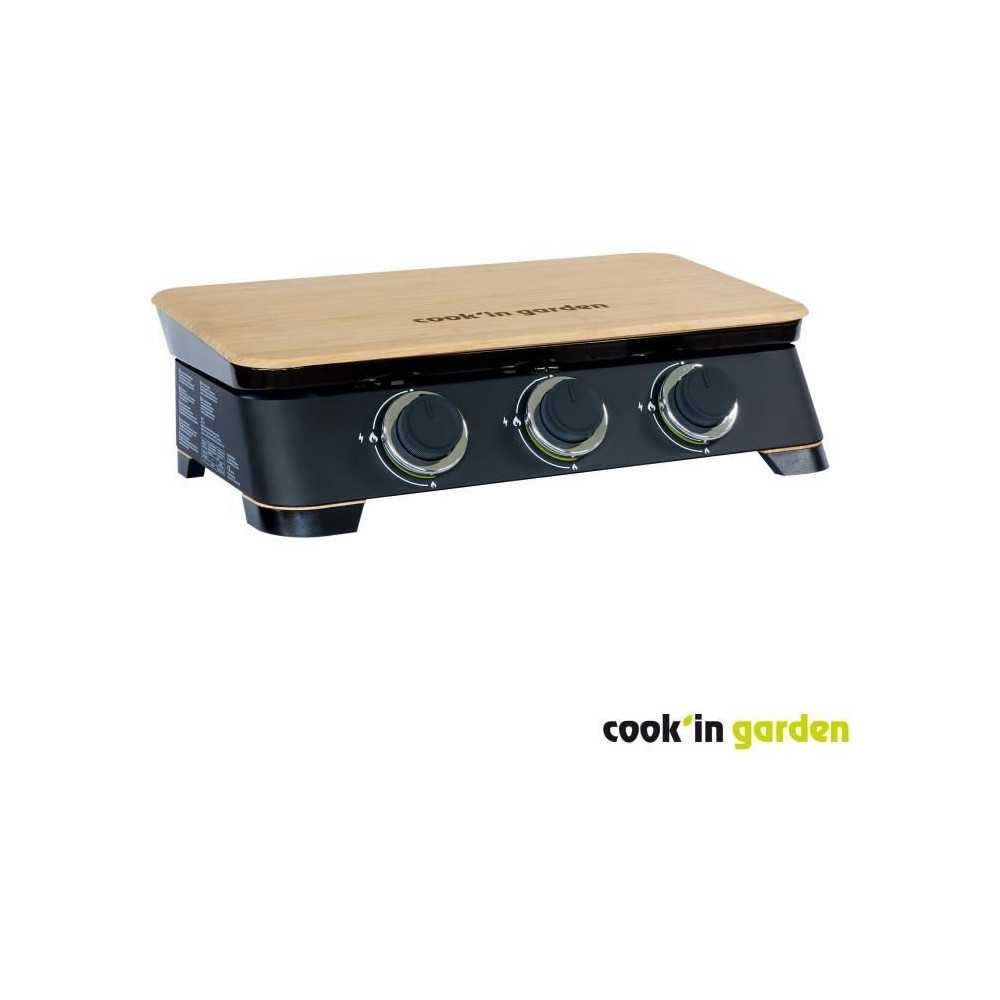 Gas plancha 2B - COOK'IN GARDEN - DUNE 70 - 3 burners