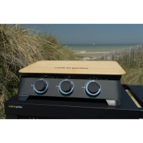 Gas plancha 2B - COOK'IN GARDEN - DUNE 70 - 3 burners